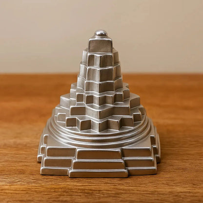 Parad Shree Yantra Sri Meru Yantra for Puja Home Mandir Vastu Spiritual Decor