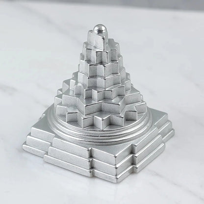 Parad Shree Yantra Sri Meru Yantra for Puja Home Mandir Vastu Spiritual Decor