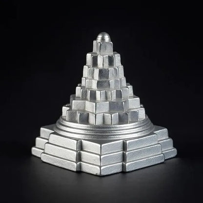 Parad Shree Yantra Sri Meru Yantra for Puja Home Mandir Vastu Spiritual Decor