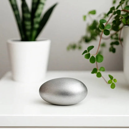 Parad Gutika Original Mercury Stone for Puja Meditation Shiva Worship and Spiritual Practice