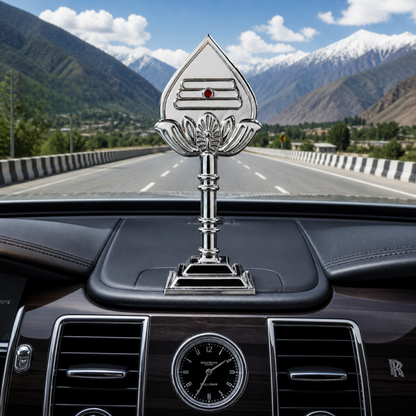 Murugan Vel Dashboard Idol – Sacred Lord Kartikeya Spiritual Decor for Car & Home