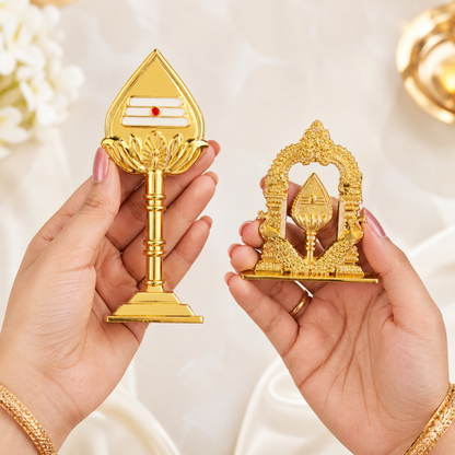 Murugan Vel Combo Dashboard Idol for Car and Home Mandir