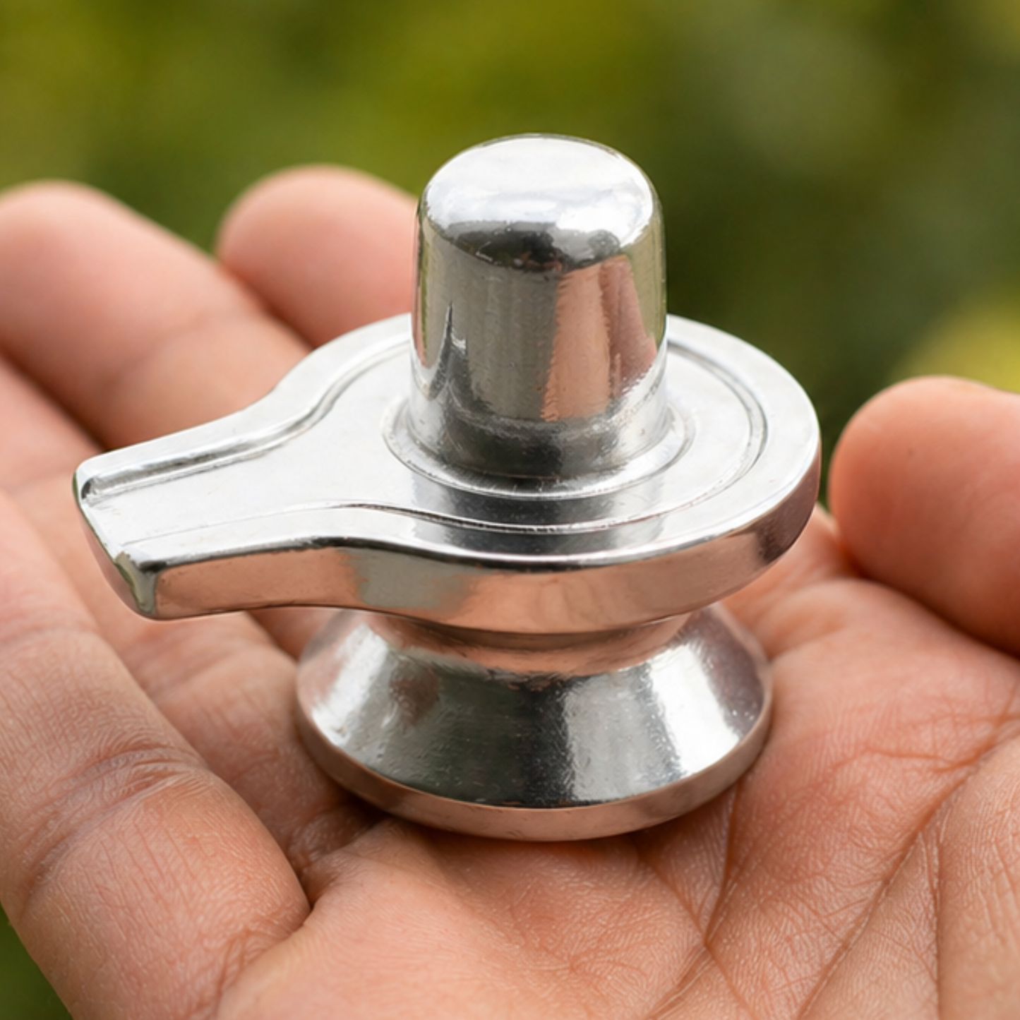 Parad Shivling with Yoni Base for Puja Abhishekam Home Mandir Shiva Worship