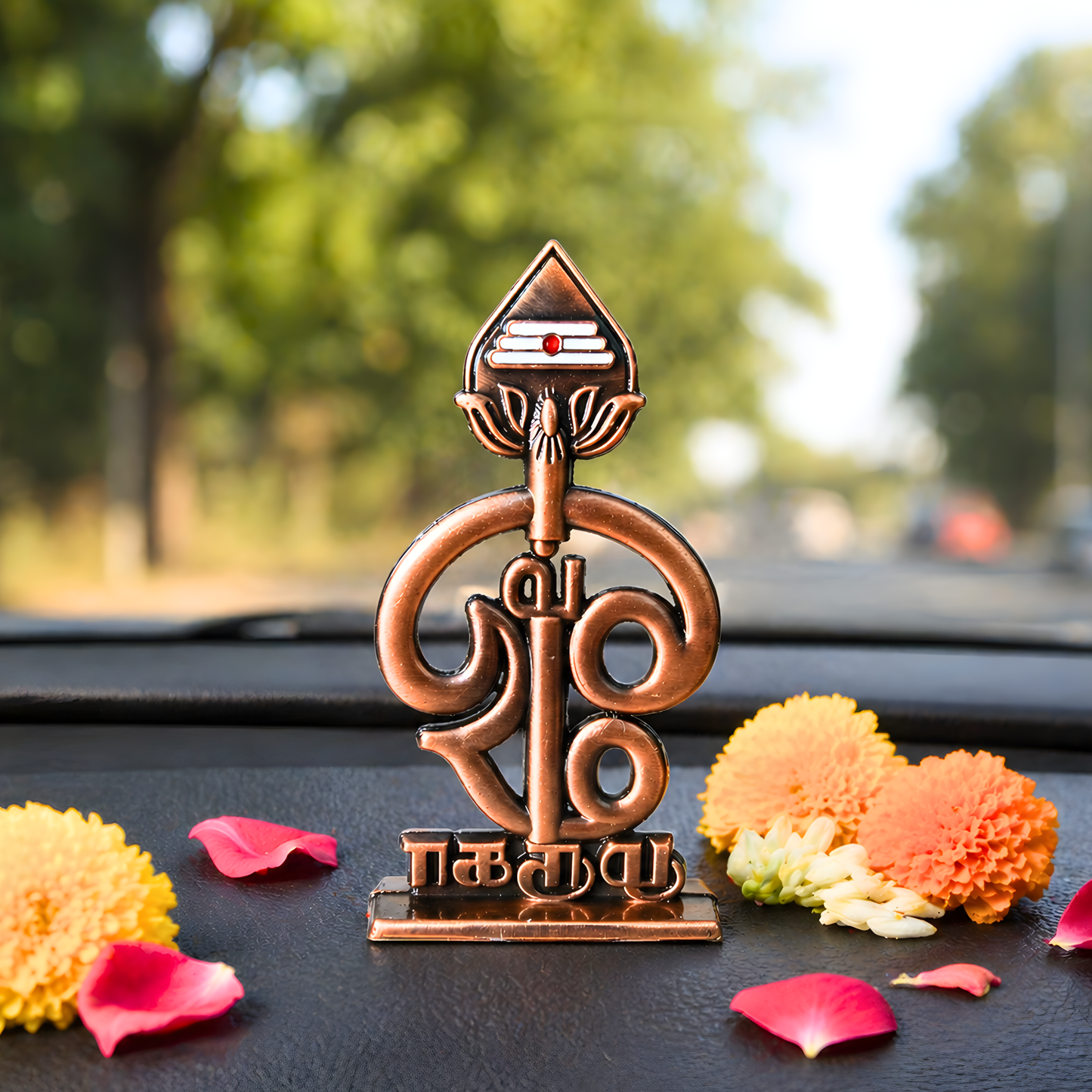 Murugan Om Tamil Dashboard Idol – Lord Murugan Spiritual Car & Home Decor