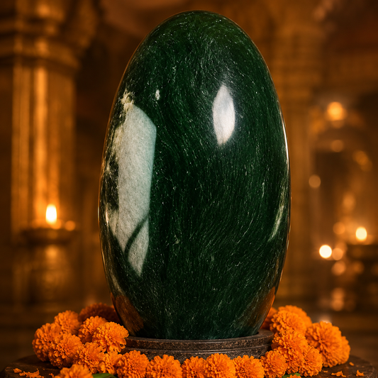 Margaj Lingam - Natural Stone Shivling for Home Puja, Vastu & Housewarming Gift | Available in 5/10/15/20 Kg