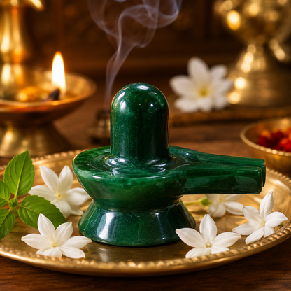 Margaj Shivling for Home Mandir Puja Meditation Spiritual Decor Mahashivratri Worship Gift