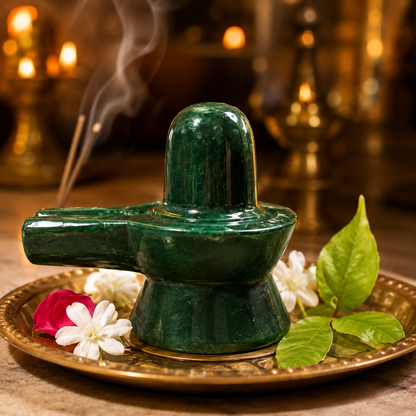 Margaj Shivling for Home Mandir Puja Meditation Spiritual Decor Mahashivratri Worship Gift