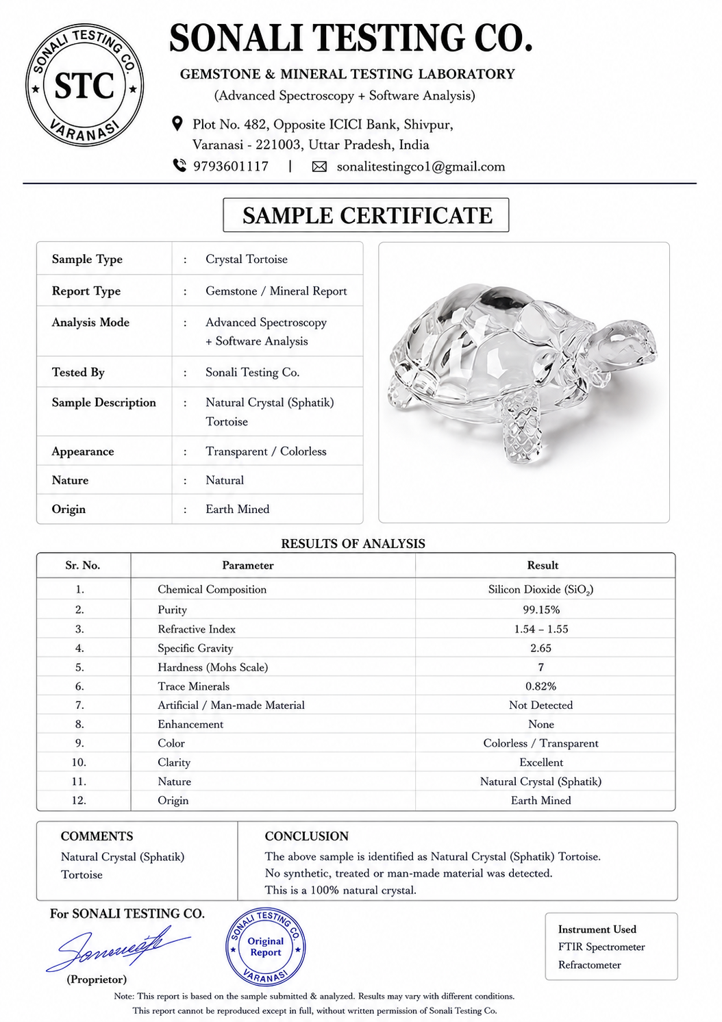 Sphatik Crystal Tortoise Turtle for Vastu Home Decor Meditation Prosperity Spiritual Gift Blessings